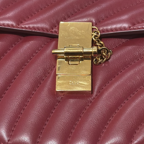 Chloe Drew Bijou mini rouge/plum red
authentic with dust bag - Picture 2 of 6